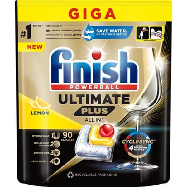 Finish Ultimate Plus All in 1 Lemon recenzie a test